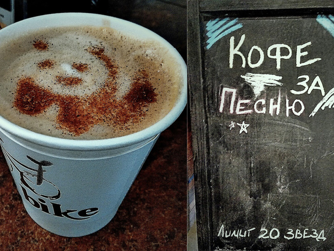 Капхолдеры в CAFE BIKE (Краснодар)