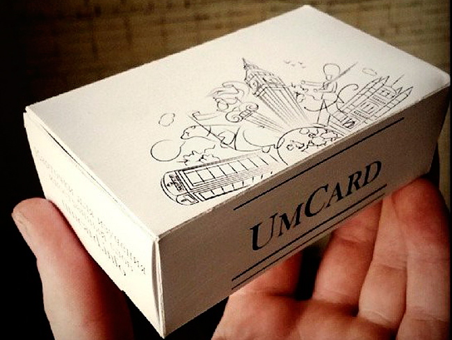 Вырублены коробки для карточек UmCart